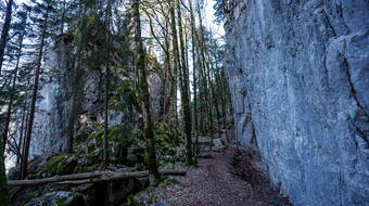 Routeninfos und Topos zum Klettergebiet «La Petite Gorge» findest du im Kletterführer «Schweiz plaisir JURA» von edition filidor.