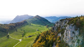 Routeninfos und Topos zum Klettergebiet «Rüttelhorn» findest du im Kletterführer «Schweiz plaisir JURA» von edition filidor.