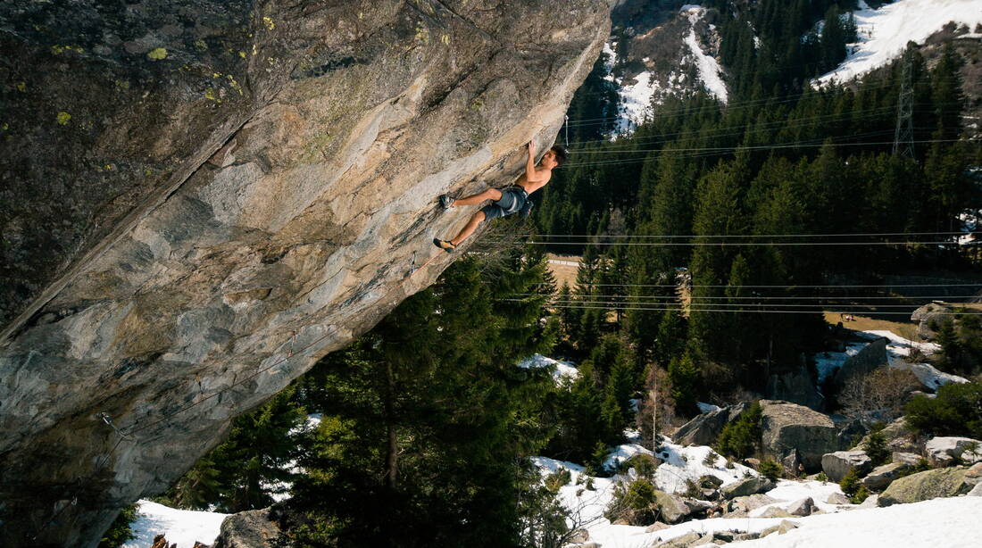 Routeninfos und Topos zum Klettergebiet Handegg – Elfe findest du im Kletterführer «Schweiz extrem West Band 1» von edition filidor.