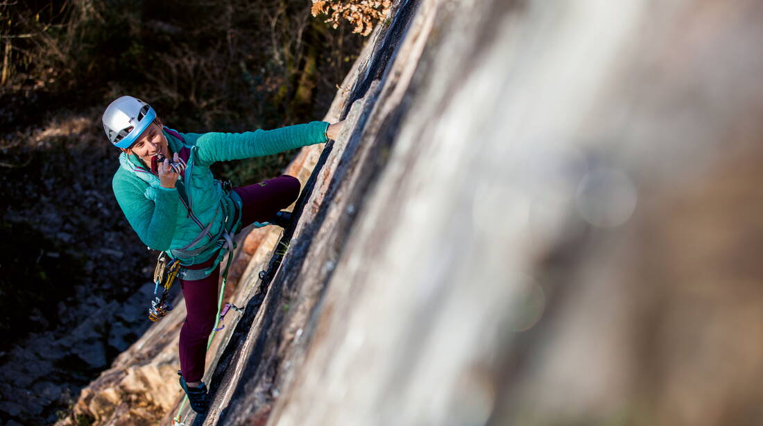 Routeninfos und Topos zum Klettergebiet «Albbruck» findest du im Kletterführer «Schweiz plaisir JURA» von edition filidor.