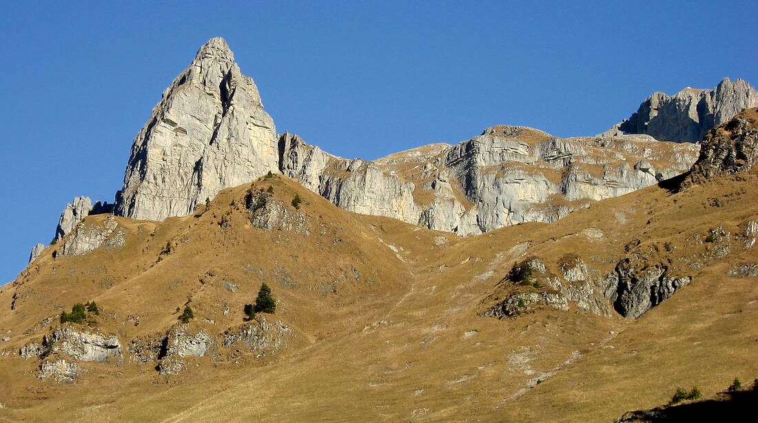 Routeninfos und Topos zum Klettergebiet «Mettener Butzli» findest du im Kletterführer «Schweiz extrem OST» von edition filidor.