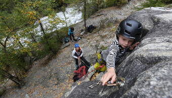 Routeninfos und Topos zum Klettergebiet «Vallon de Saleina» findest du im Kletterführer «Schweiz Plaisir West Band 2» von edition filidor.